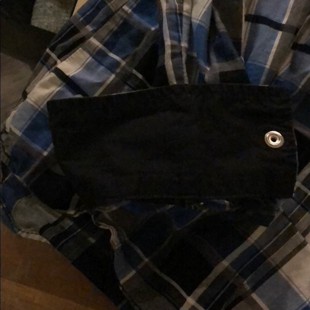 Buckle Black Button Down - image 3